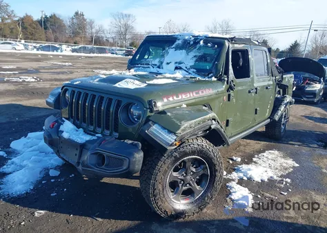 2023 Jeep Gladiator Rubicon 4X4 from USA, damaged, VIN 1C6JJTBG8PL573404